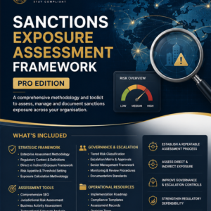 Sanctions Exposure Assessment Framework - Pro Edition
