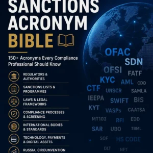 The ComplySphere Sanctions Acronym Bible