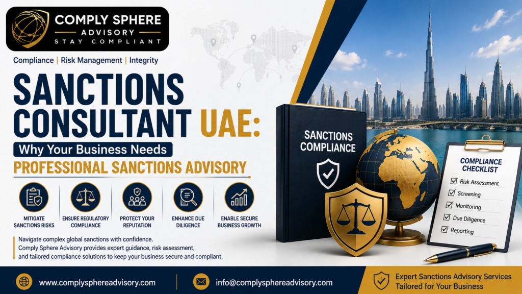 sanctions consultant UAE